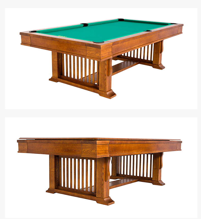 星牌家用台球桌XW8501-8C 多功能带餐桌盖台球桌 8尺家庭台球桌